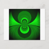 Patrón abstracto brillante verde groovy caleidosco