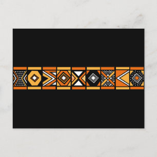 Postal Patrón africano