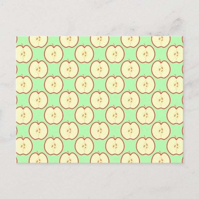 Postal Patrón Apple. (Anverso)