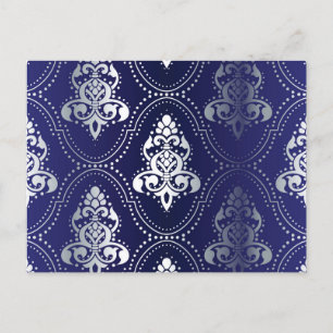 Postal Patrón Brocade