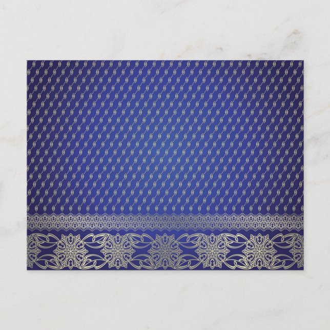 Postal Patrón Brocade (Anverso)