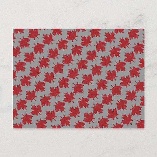 Postal Patrón canadiense (Anverso)