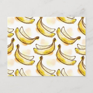 Postal Patrón con banana