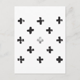 Postal Patrón cruzado suizo