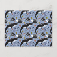 Patrón de animales acuáticos | vida submarina en l