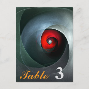 Postal Patrón De Arte Resumen Artístico Moderno De Swirl 