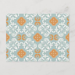 Postal Patrón de azulejos de cerámica