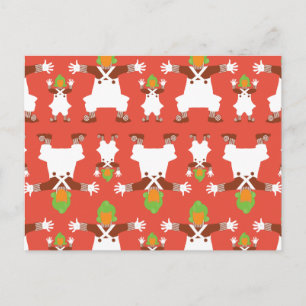 Postal Patrón de baile Oompa Loompa