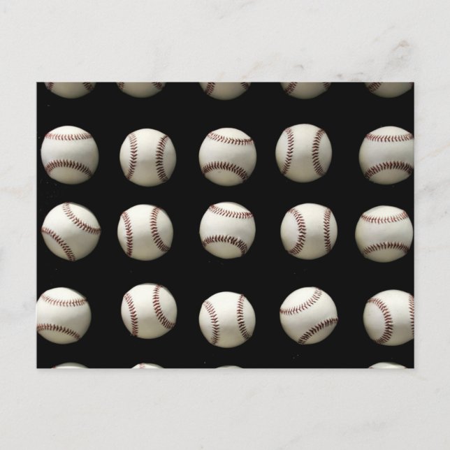 Postal Patrón de béisbol (Anverso)