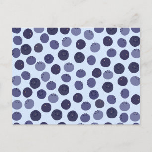 Postal Patrón de Blueberry