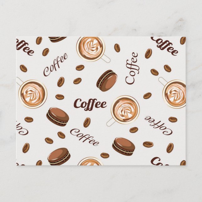 Postal Patrón de café (Anverso)