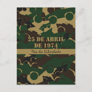 Postal Patrón de camuflaje de vehículos militares