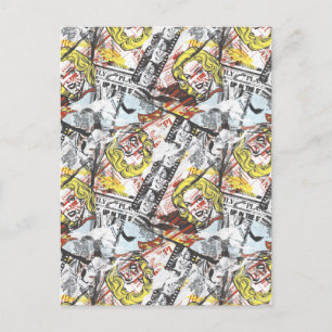 Postal Patrón de Capers de cómics de supergirl 2