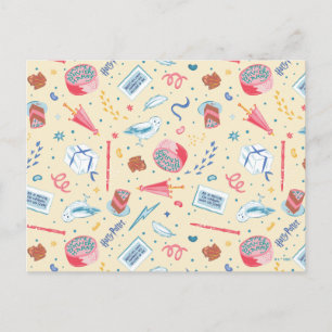 Postal Patrón de Celebración de Cumpleaños de HARRY POTTE