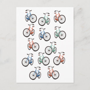 Postal Patrón de ciclo