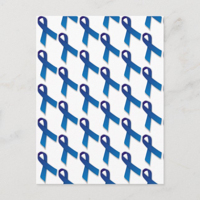 Postal Patrón de Cintas Azules (Anverso)