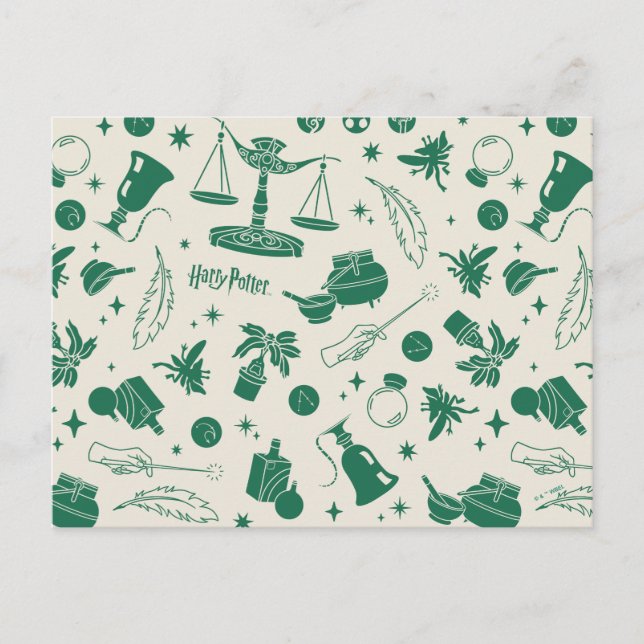 Postal Patrón de Club de Clase de HOGWARTS™ (Anverso)