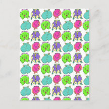 Patrón de colisiones coloridas