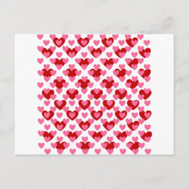 Postal Patrón de corazón