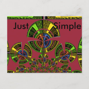 Postal Patrón de cultura tribal de masái africana de últi