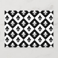 Patrón de Diamond Fleur De Lis