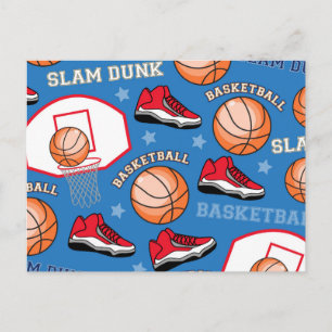 Postal Patrón de entrenador del atleta del equipo deporti