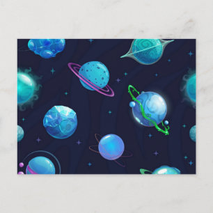 Postal Patrón de espacio