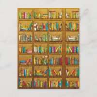 patrón de estantería