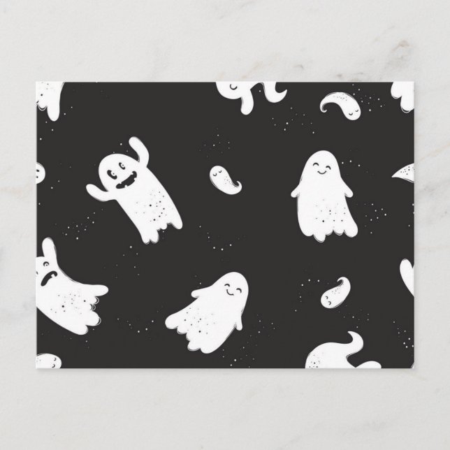Postal Patrón de fantasma (Anverso)