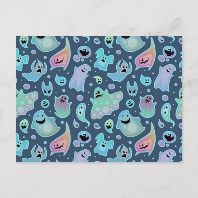 Postal Patrón de fantasma (Anverso)