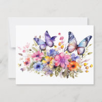 Patrón de flor de mariposa