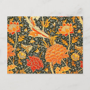Postal Patrón de fondo de escritorio de William Morris Cr