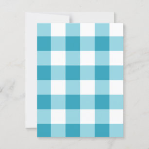 Postal Patrón de Gingham