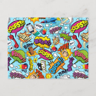 Postal Patrón de historietas