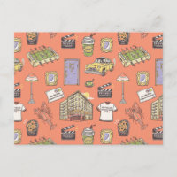Patrón de iconos coloridos de FRIENDS™