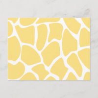 Patrón de impresión de jirafas en amarillo.