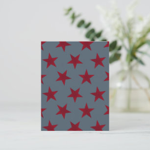 Postal Patrón de las estrellas doradas 9