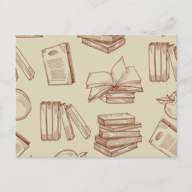 Postal Patrón de libro (Anverso)