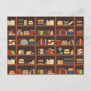 Postal Patrón de libro