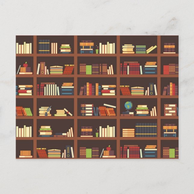 Postal Patrón de libro (Anverso)