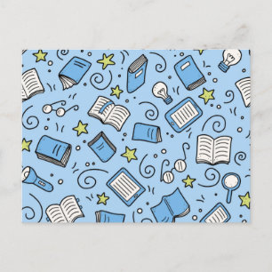Postal Patrón de libro