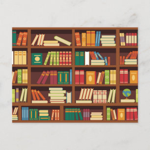 Postal Patrón de libro