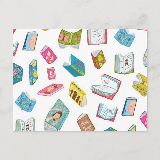 Postal Patrón de libro (Anverso)