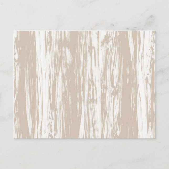 Postal Patrón de madera de deriva - túnez y blanco (Anverso)