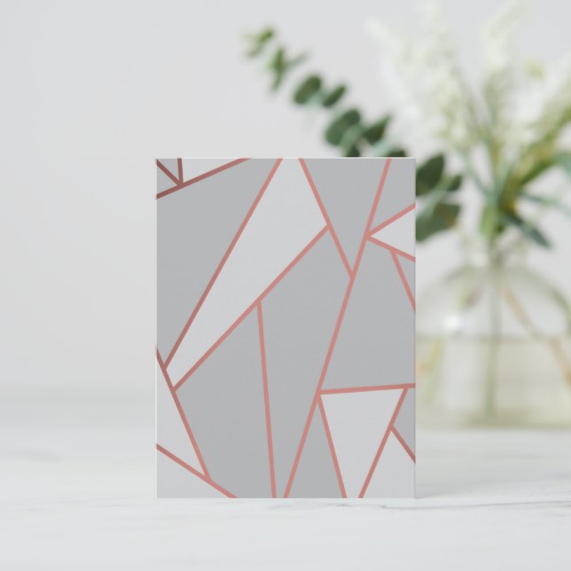 Postal Patrón de mosaico 3 (Anverso de pie)