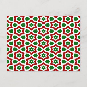 Postal Patrón de Navidades ordenados