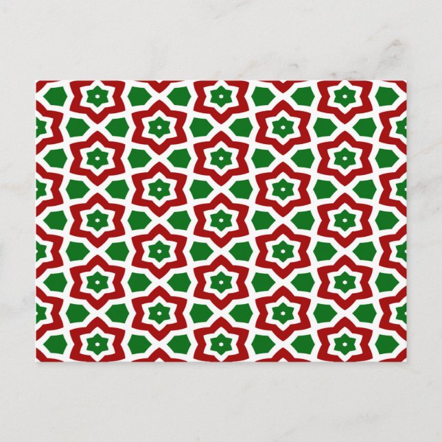 Postal Patrón de Navidades ordenados (Anverso)