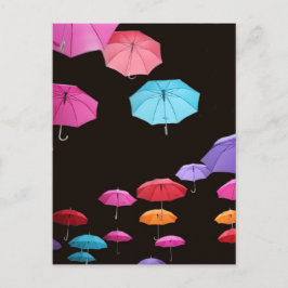 Postal Patrón de parasol de sombrilla de sombrilla de día