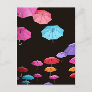 Postal Patrón de parasol de sombrilla de sombrilla de día