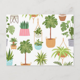 Postal Patrón de planta